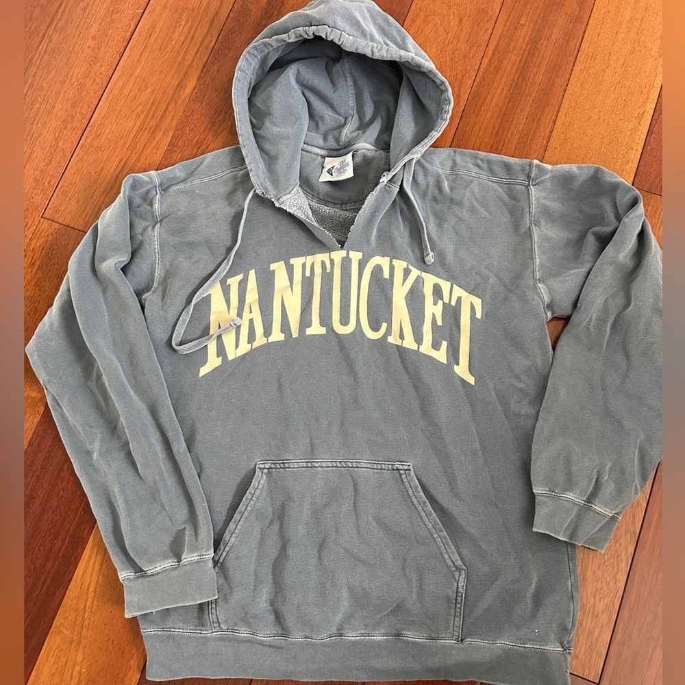 Comfort Colors/ The Sunken Ship Nantucket hoodie